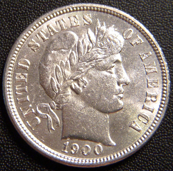 1900 Barber Dime - Uncirculated