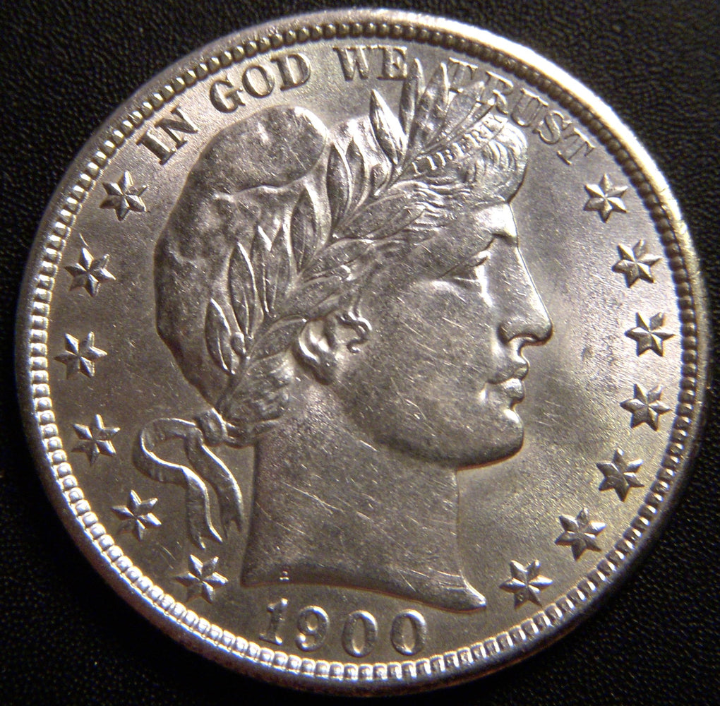 1900 Barber Half Dollar - Uncirculated