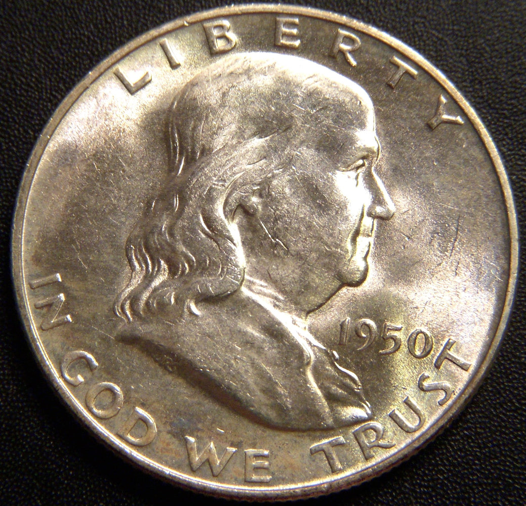 1950-D Franklin Half Dollar - Uncirculated