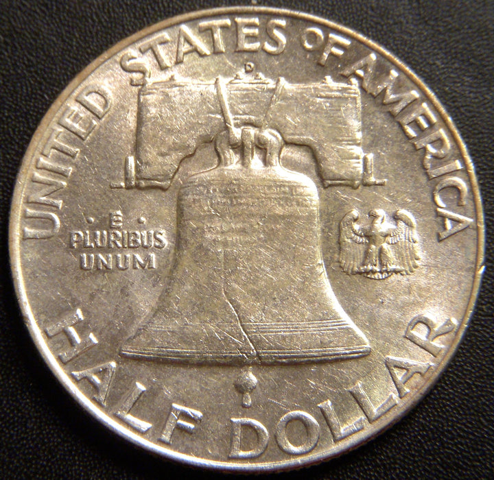 1951-D Franklin Half Dollar - AU