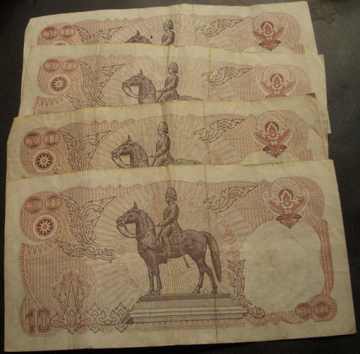1980 10 Baht Note - Thailand