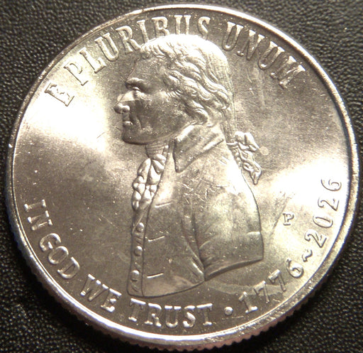 2026-P Declaration of Independence Quarter - Uncirculated