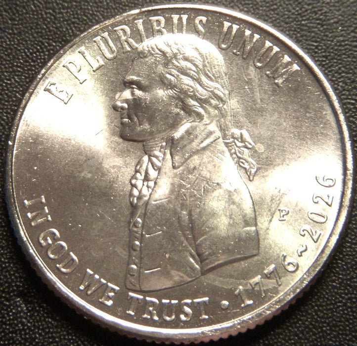 2026-P Declaration of Independence Quarter - Uncirculated