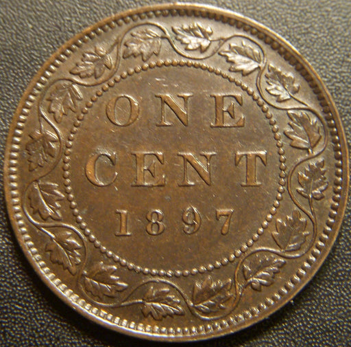 1897 Canadian Large Cent - Extra Fine