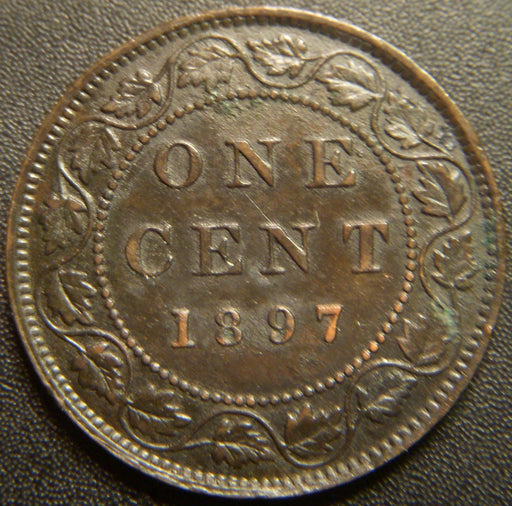 1897 Canadian Large Cent - Extra Fine