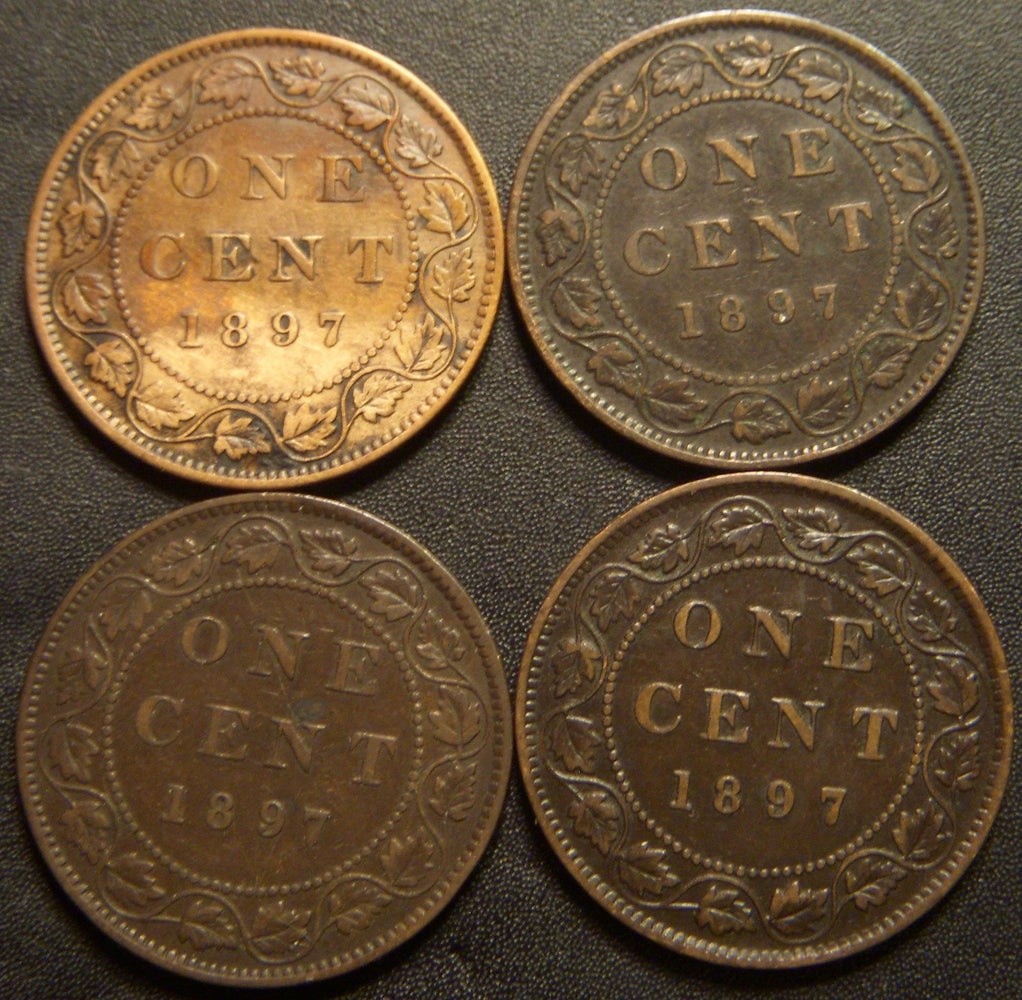1897 Canadian Large Cent - VG/Fine