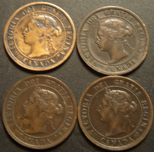 1897 Canadian Large Cent - VG/Fine