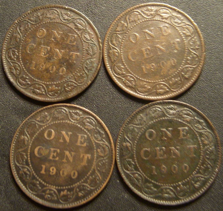 1900 Canadian Large Cent - VG/Fine