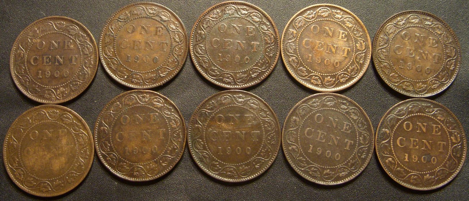 1900H Canadian Large Cent - VG/Fine