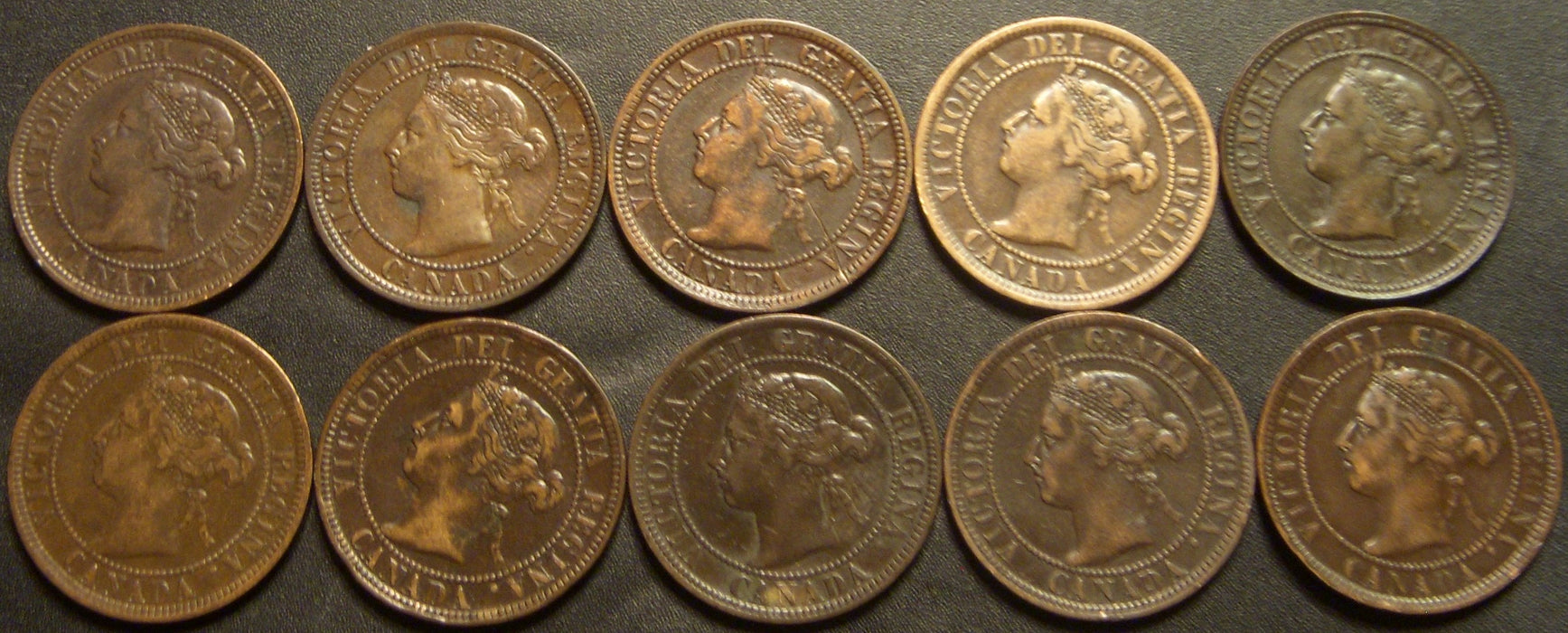 1900H Canadian Large Cent - VG/Fine