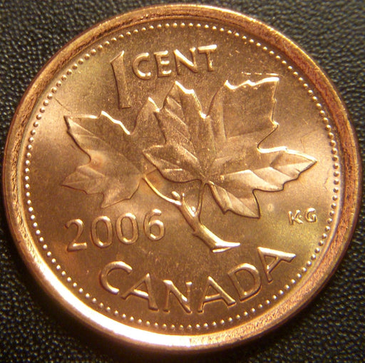 2006L Canadian Cent - Uncirculated Magnetic