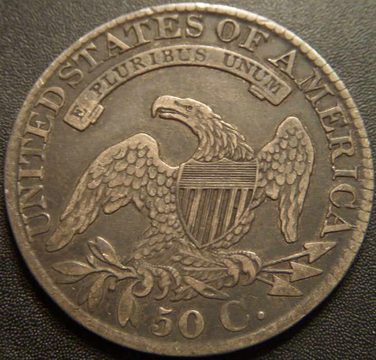 1827 Bust Half Dollar - Sq2L8 Very Fine