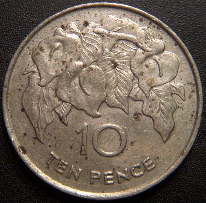 1984 10 Pence - Saint Helenia