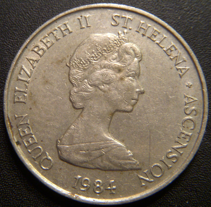 1984 10 Pence - Saint Helenia