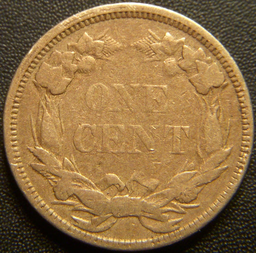 1858 Flying Eagle Cent - Large Letter Very Good