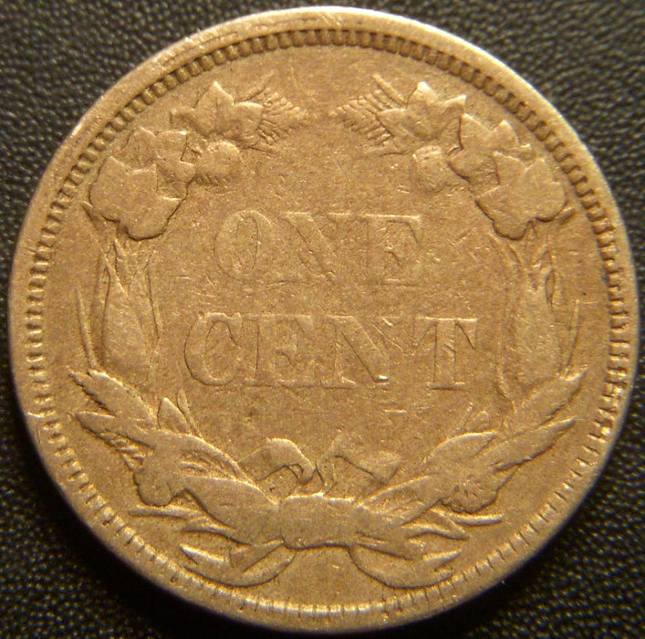 1858 Flying Eagle Cent - Large Letter Very Good