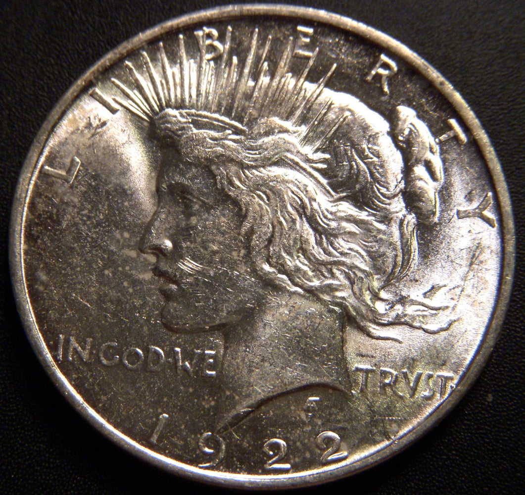 1922-D Peace Dollar - Uncirculated