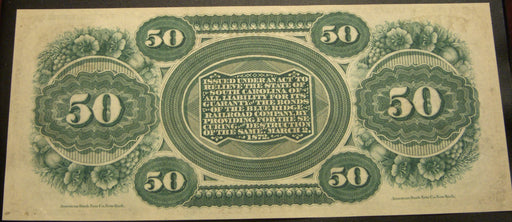 1872 $50 State of South Carolina Obsolete Note