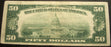 1929 $50 National Bank Note - Gary, IN Bank# 8426