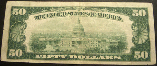 1929 $50 National Bank Note - Gary, IN Bank# 8426