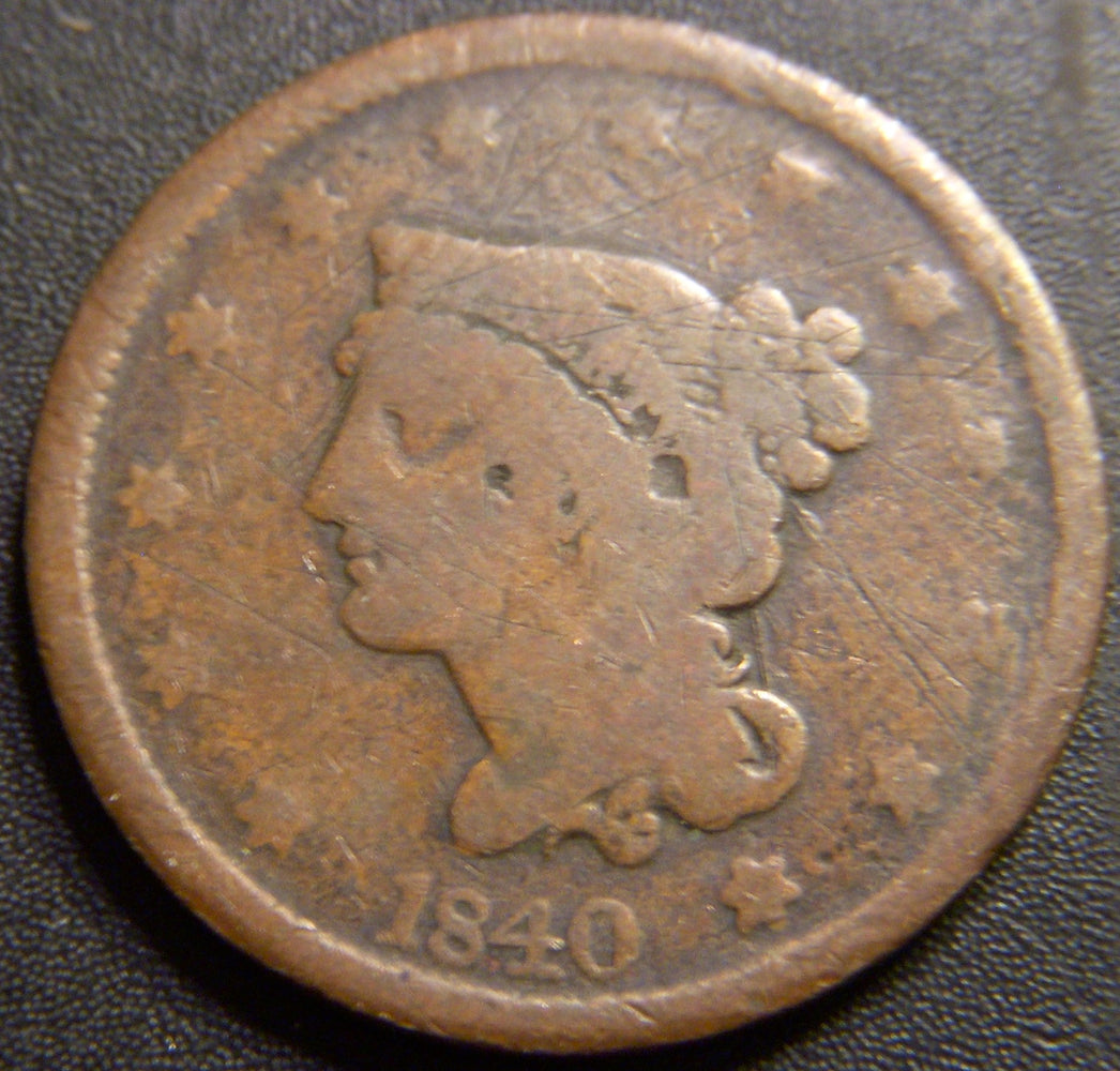 1840 Large Cent - Large Date Good