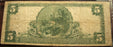 1902PB $5 National Bank Note - Knightstown, IN Bank# 9152