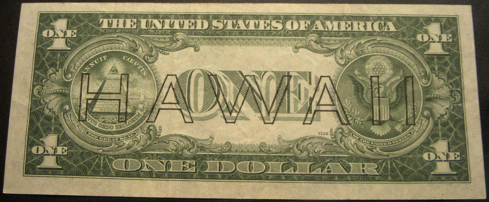 1935A Hawaii $1 Silver Certificate - FR# 2300