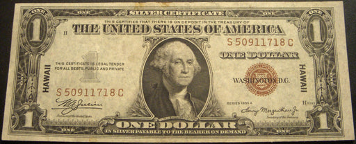 1935A Hawaii $1 Silver Certificate - FR# 2300
