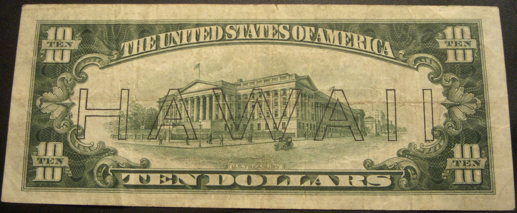 1934A Hawaii $10 Federal Reserve Note - FR# 2303