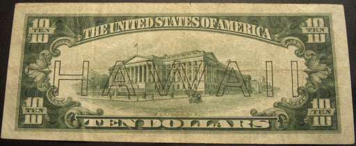 1934A Hawaii $10 Federal Reserve Note - FR# 2303