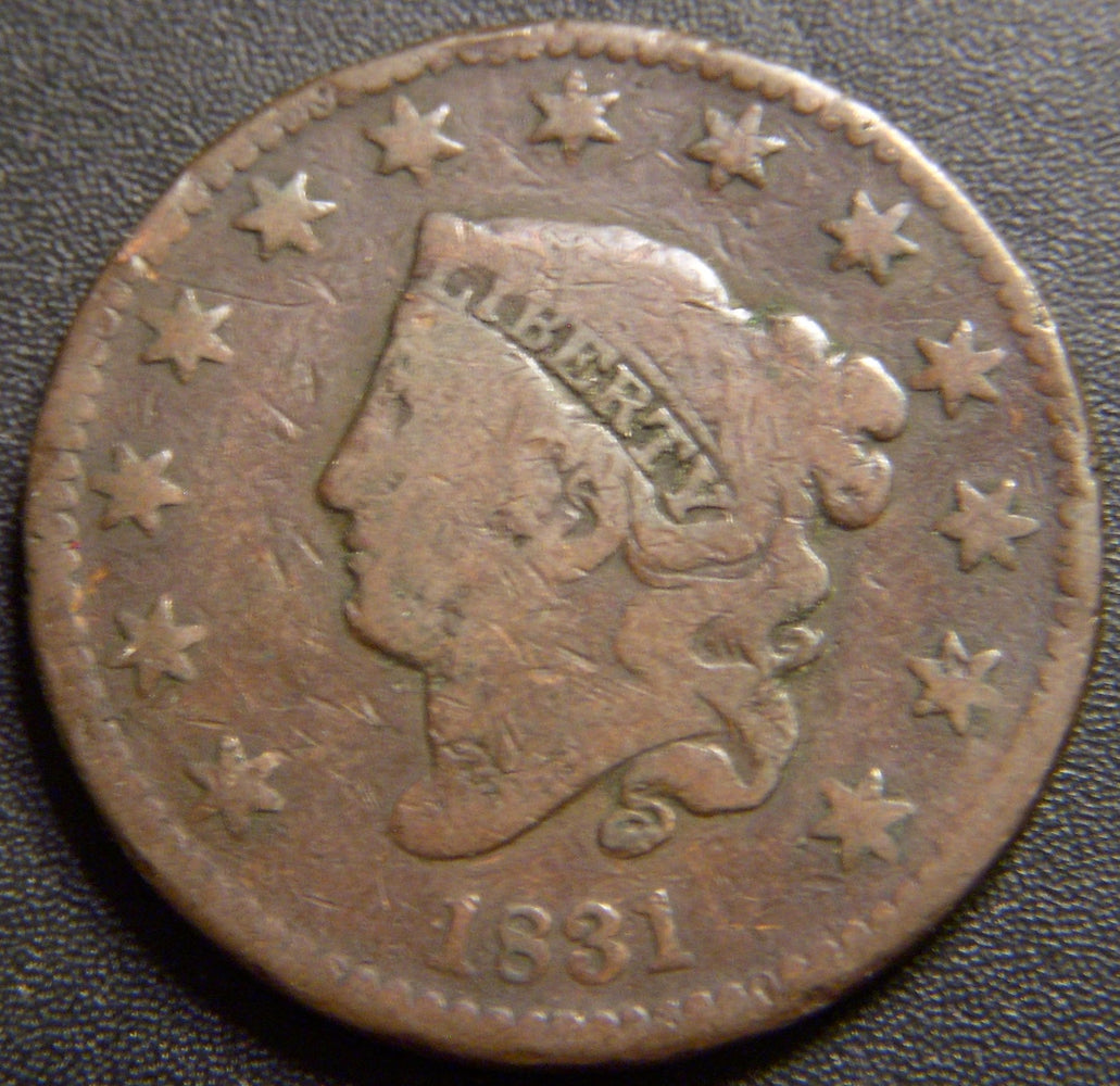 1831 Large Cent - Good