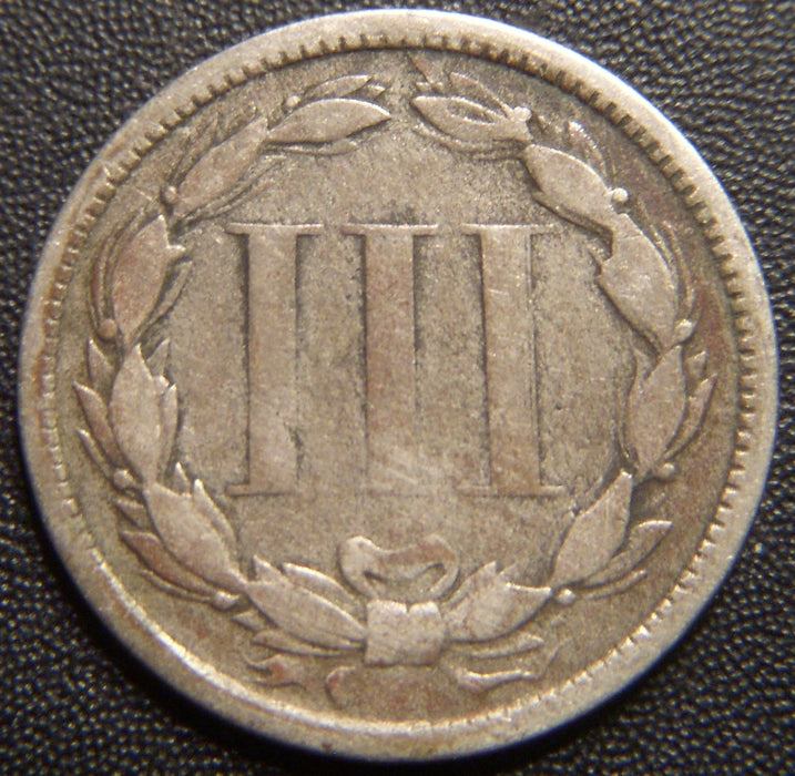 1870 Three Cent - Good