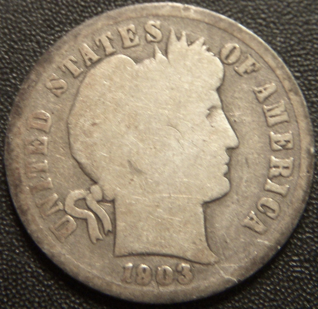 1903-S Barber Dime - Good