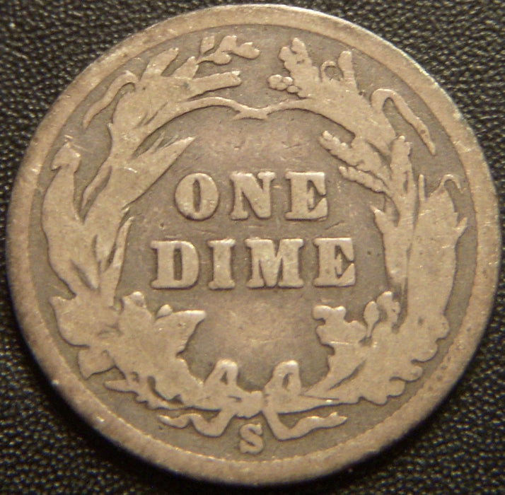 1903-S Barber Dime - Good