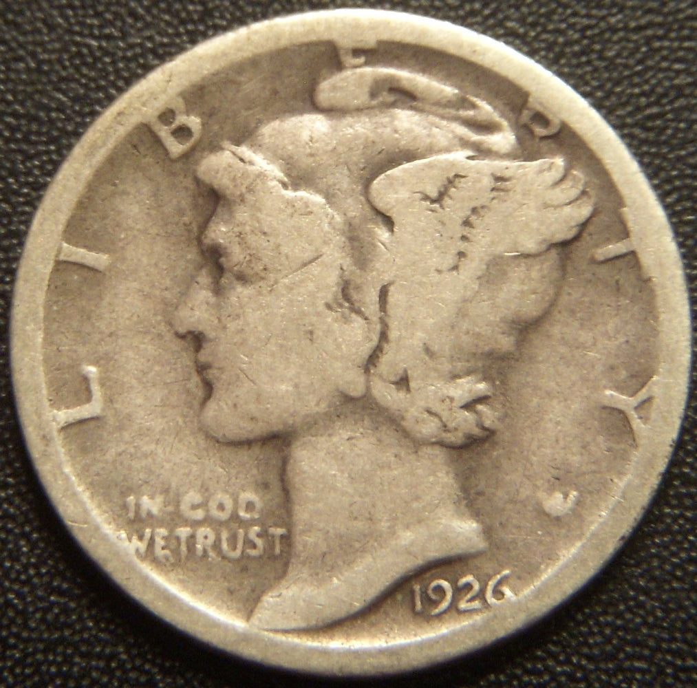 1926-S Mercury Dime - Very Good
