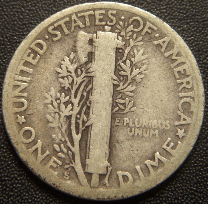 1926-S Mercury Dime - Very Good