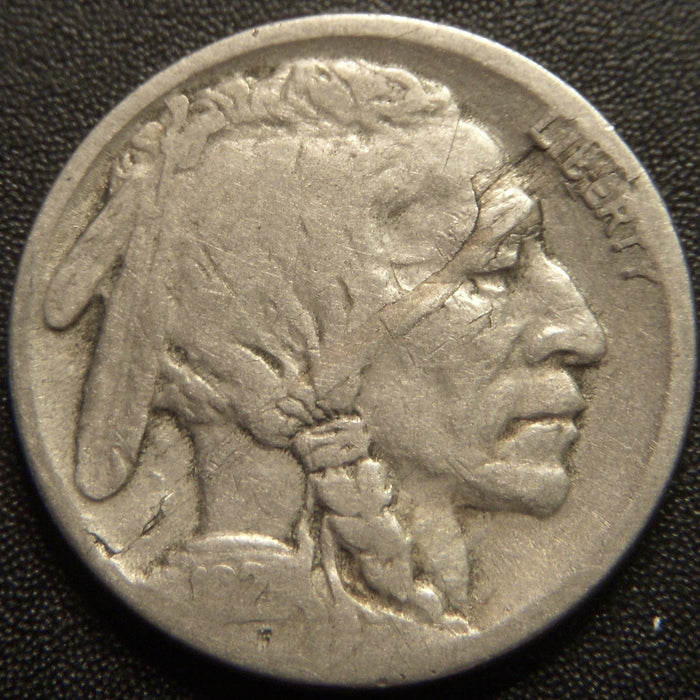 1921-S Buffalo Nickel - Good
