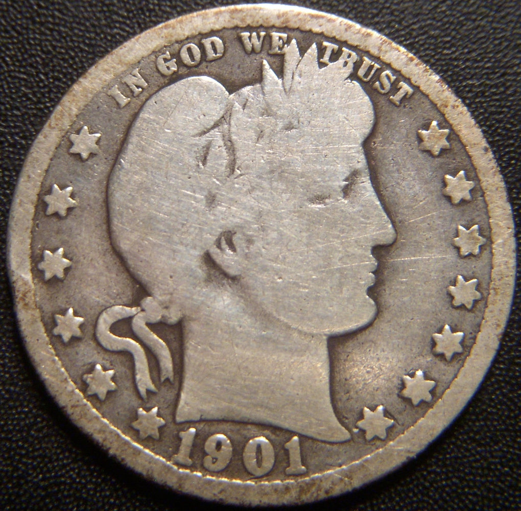 1901 Barber Quarter - Good