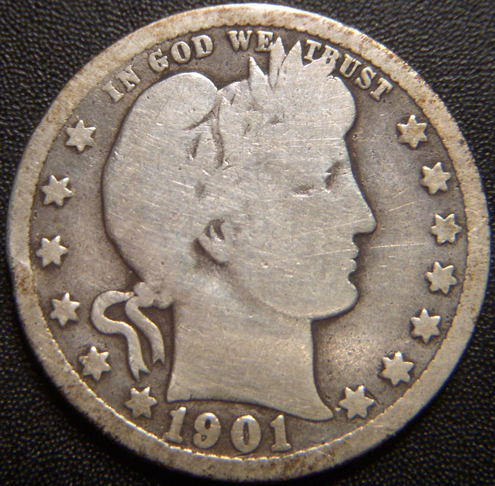 1901 Barber Quarter - Good