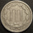 1867 Three Cent - Fine