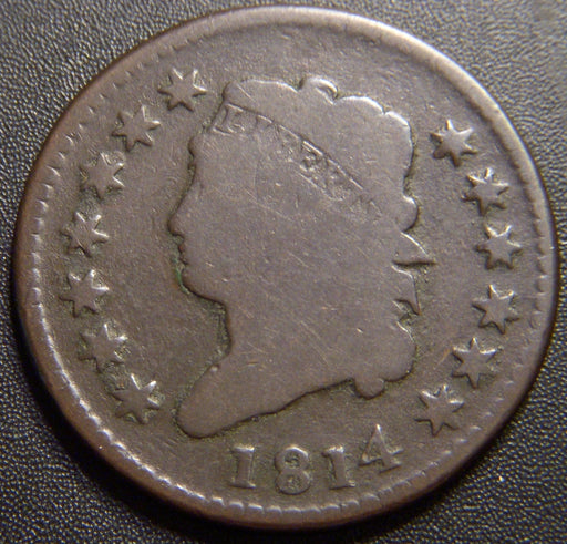 1814 Large Cent - Plain 4 Good