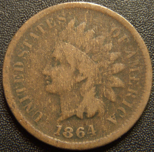 1864 Indian Head Cent - Bronze Good