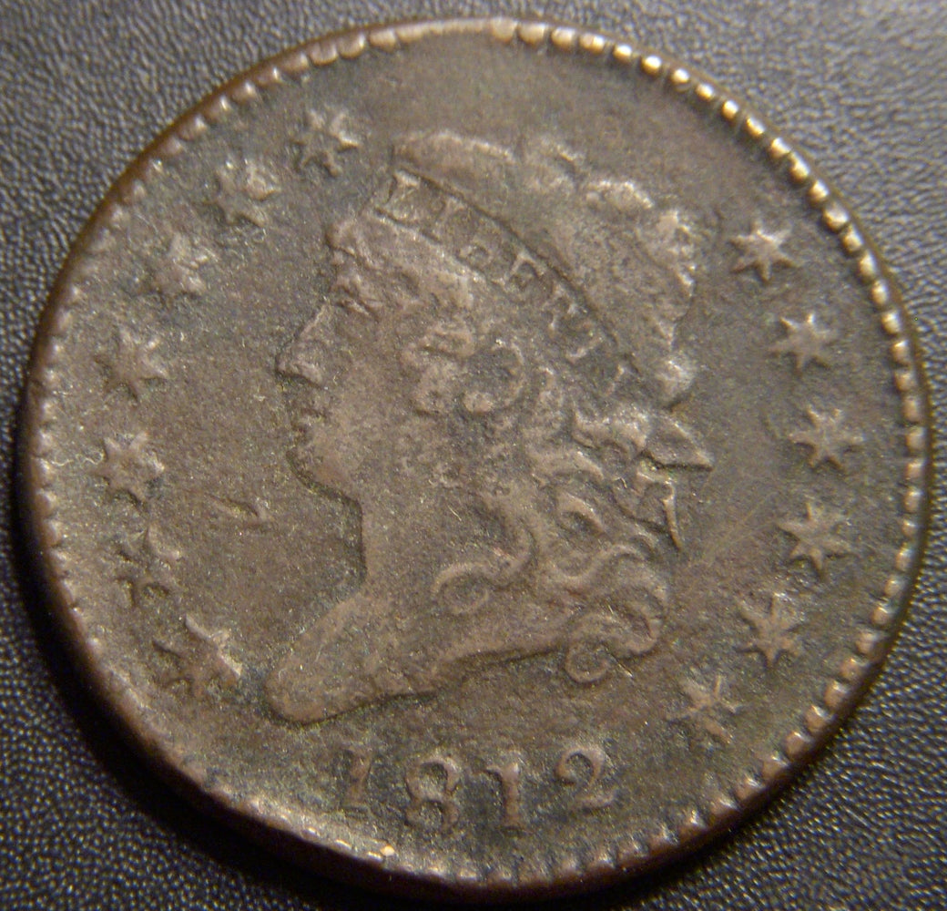 1812 Large Cent - Fine Details