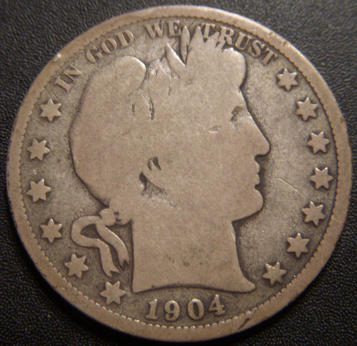1904-O Barber Half Dollar - Good