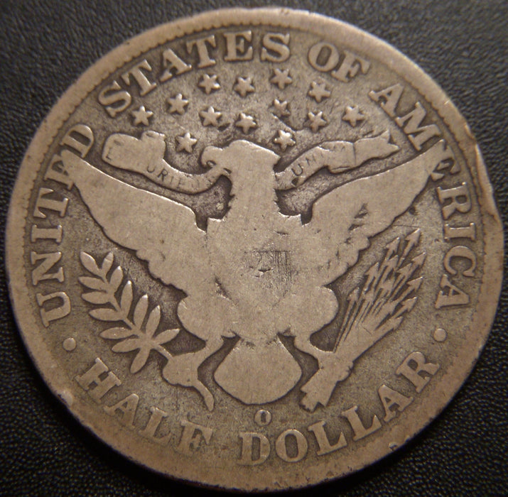 1904-O Barber Half Dollar - Good