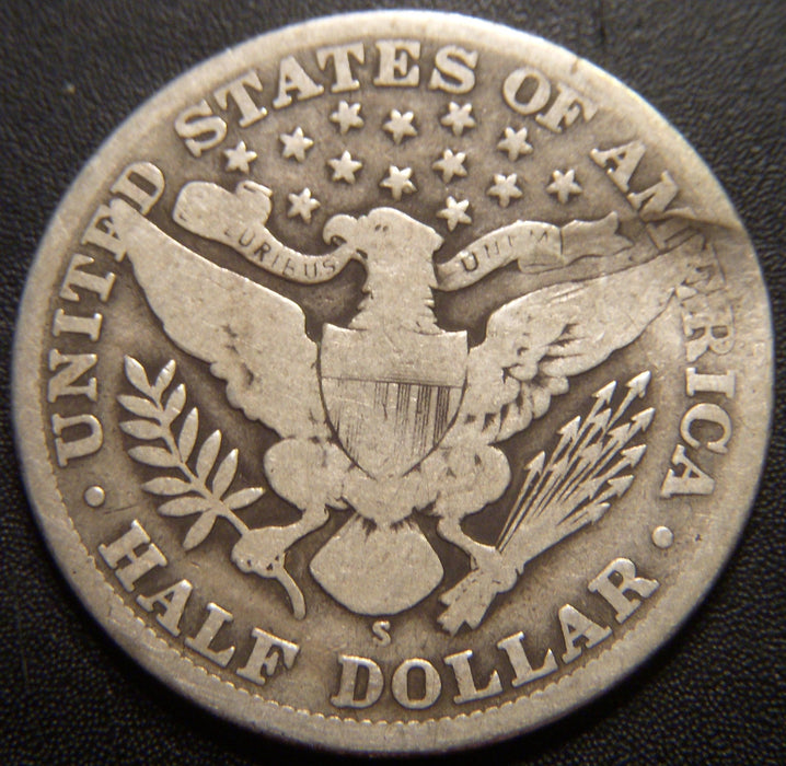 1913-S Barber Half Dollar - Good