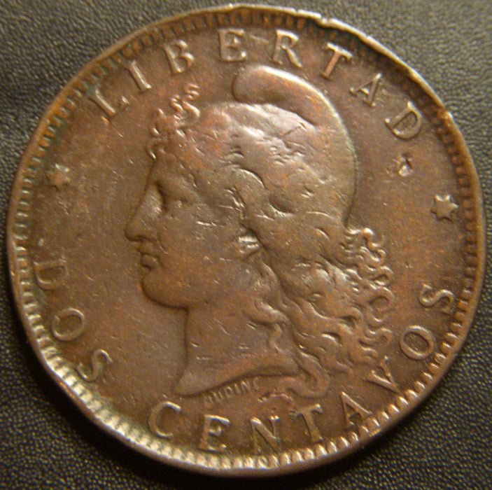 1891 2 Centavos - Argentina