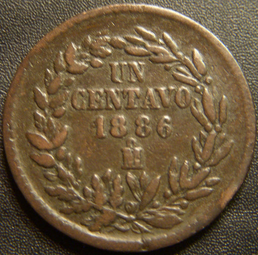 1886 Centavo - Mexico