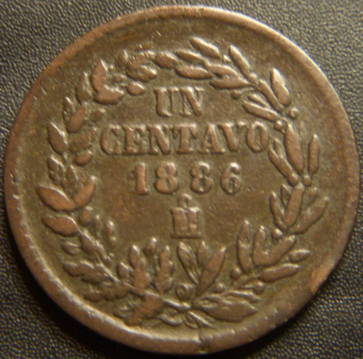 1886 Centavo - Mexico