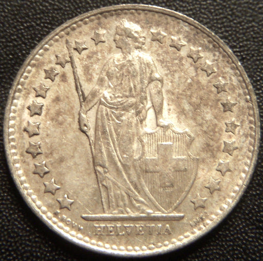 1953B 1/2 Franc - Switzerland